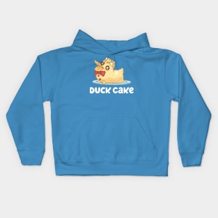 Bluey Duck Cake Kids Hoodie